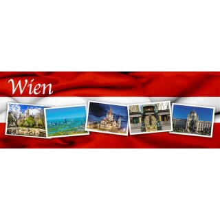 Langes Wien Postkarten Fotomagnet Foto Magnet Top-15
