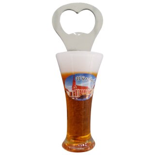 Flaschenöffner Weizen Bierkrug Massbier Bier Würzburg