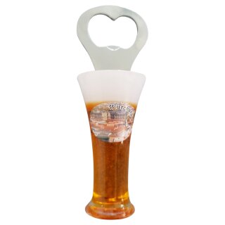 Flaschenöffner Weizen Bierkrug Massbier Bier Würzburg
