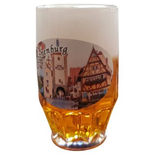 Schlüsselanhänger Bierkrug Massbier Bier Rothenburg ob der Tauber