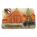 Nürnberg Magnet Frauenkirche und Schöner...