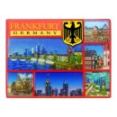 Frankfurt am Main Polyresin Magnet Germany Postkarte