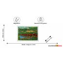 Heidelberg Polyresin Magnet Brücke Wasser Stadt