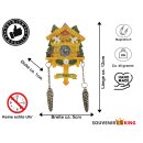 Kühlschrankmagnet Alpen Kuckucksuhr Magnet  Urlaubserinnerung Mitbringsel Deko - Vienna
