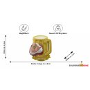 Kühlschrank Magnet Polyresin Bierkrug Bier Dirndl...