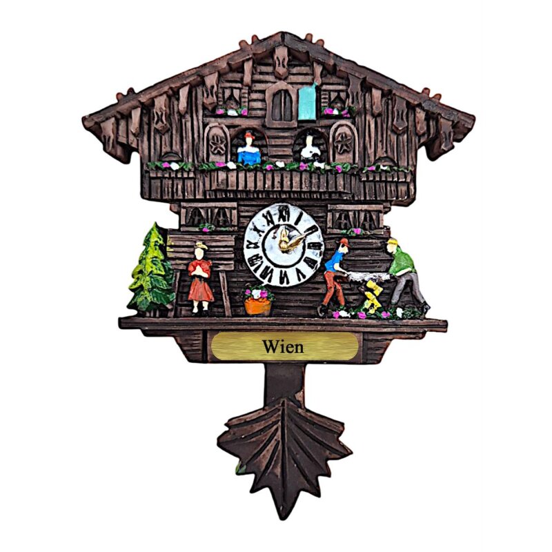 Kuckucksuhr Polyresin Kühlschrank Zapfen Österreich Wien S