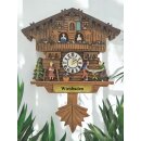 Kühlschrankmagnet Alpen Kuckucksuhr Magnet  Urlaubserinnerung Mitbringsel Deko - Wiesbaden