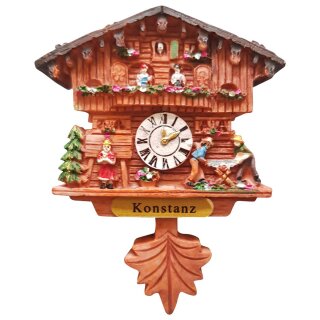 Kühlschrankmagnet Alpen Kuckucksuhr Magnet  Urlaubserinnerung Mitbringsel Deko - Konstanz