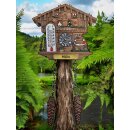 Kühlschrankmagnet Alpen Kuckucksuhr Magnet  Wetterhaus Thermometer Deko - Mainz