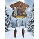 Kühlschrankmagnet Alpen Kuckucksuhr Magnet  Wetterhaus Thermometer Deko - Mainz