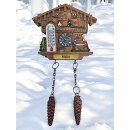 Kühlschrankmagnet Alpen Kuckucksuhr Magnet  Wetterhaus Thermometer Deko - Mainz