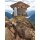 Kühlschrankmagnet Alpen Kuckucksuhr Magnet  Wetterhaus Thermometer Deko - Oberammergau
