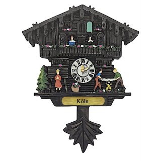 Kühlschrankmagnet Alpen Kuckucksuhr Magnet  Urlaubserinnerung Mitbringsel Deko - Köln