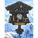 Kühlschrankmagnet Alpen Kuckucksuhr Magnet  Urlaubserinnerung Mitbringsel Deko - Neuschwanstein