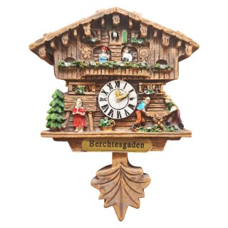 Kuckucksuhr Magnet Polyresin Kühlschrank Handmade Deutschland - Berchtesgaden