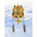 Kühlschrankmagnet Alpen Kuckucksuhr Magnet  Urlaubserinnerung Mitbringsel Deko - Rothenburg