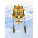 Kühlschrankmagnet Alpen Kuckucksuhr Magnet  Urlaubserinnerung Mitbringsel Deko - Neuschwanstein