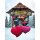 Kühlschrankmagnet Alpen Kuckucksuhr Magnet LiebespaarMitbringsel Deko - Königssee