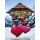 Kühlschrankmagnet Alpen Kuckucksuhr Magnet LiebespaarMitbringsel Deko - Königssee