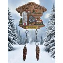Kühlschrankmagnet Alpen Kuckucksuhr Magnet  Wetterhaus Thermometer Deko - Dinkelsbühl