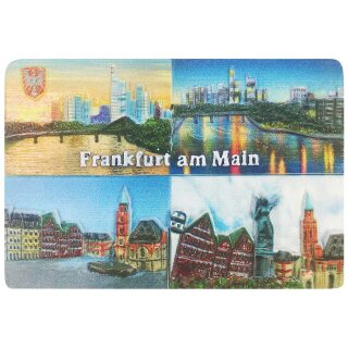 Frankfurt Polyresin Magnet 4 Frankfurt City