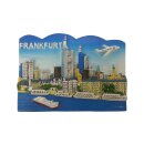 Frankfurt Polyresin Magnet Skyline Main