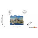 Frankfurt Polyresin Magnet Skyline Main