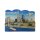 Frankfurt Polyresin Magnet Skyline Main