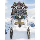 Kühlschrankmagnet Alpen Kuckucksuhr Magnet  Reisemagnet Mitbringsel Deko - Frankfurt