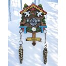 Kühlschrankmagnet Alpen Kuckucksuhr Magnet  Urlaubserinnerung Mitbringsel Deko - Franken
