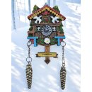 Kühlschrankmagnet Alpen Kuckucksuhr Magnet  Urlaubserinnerung Mitbringsel Deko - Frankfurt