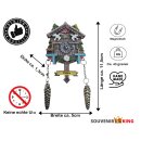 Kühlschrankmagnet Alpen Kuckucksuhr Magnet  Reisemagnet Mitbringsel Deko - Vienna