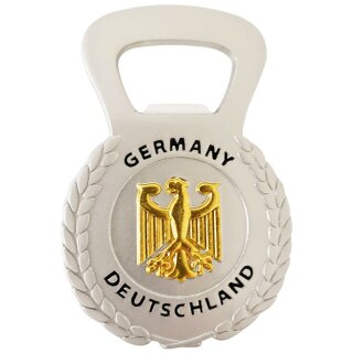 Flaschenöffner Premium Metall - Germany Deutschland
