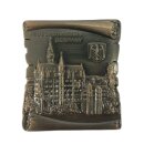 Neuschwanstein Massiv Metall Magnet Buch Form