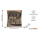 Neuschwanstein Massiv Metall Magnet Buch Form