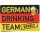 Blechmagnet 6x9 German Drinking Team