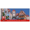 Foto Magnet Groß Handmade Rothenburg ob der Tauber Tagsüber