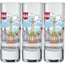 12 er Pack Schnapsglas Annasäule Bunt WG-003 50ML