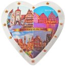 Folien Glitzer Magnet Herz Sterne - Rothenburg ob der...