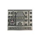 Premium Metall Magnet Massiv - Innsbruck Goldenes Dachl...