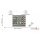 Premium Metall Magnet Massiv - Innsbruck Goldenes Dachl silber