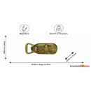 Flaschenöffner Massiv Metall Magnet -  Nürnberg...