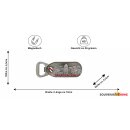 Flaschenöffner Massiv Metall Magnet -  Nürnberg...
