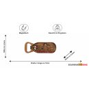 Flaschenöffner Massiv Metall Magnet -  Nürnberg...