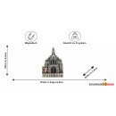 Premium Metall Magnet Massiv - Frauenkirche Silber