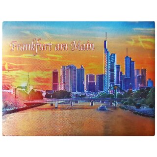 Fotomagnet mit Glitzeroptik Dick- Frankfurt am Main