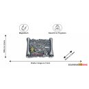 Heidelberg Magnet Metall Brücke Germany Silber