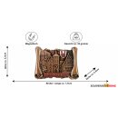 Magnet Metall Massiv Buch Rothenburg ob der Tauber - Bronze