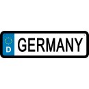 Blechschild Metall Klein - Germany KFZ 26 x 7 cm