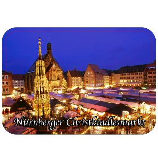 Nürnberg Plastik Magnet Weihnachtsmarkt